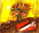 Marc Chagall Le Ciel embrase painting